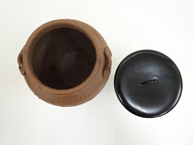 道具 ] - 道具 備前焼 奥本健一造 水指（共箱） | ネットショップ圭